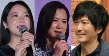 上白石萌音＆和久井映見＆田辺誠、親子を演じた三人の家族写真オフショットに「めちゃくちゃ素敵です」と反響＜法廷のドラゴン＞