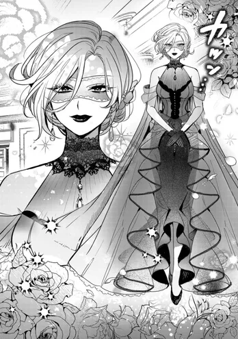 異世界転生したドロンジョが舞踏会で王子にドキリ…ドラマチックな出会いに「ドレス姿が美しい」の声【漫画】