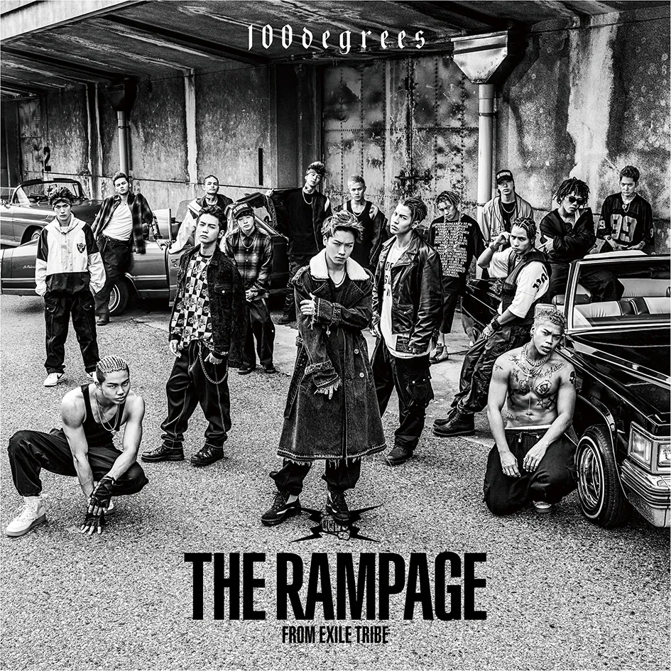 THE RAMPAGE from EXILE TRIBE / シングル「100degrees」【CD ONLY】ジャケット