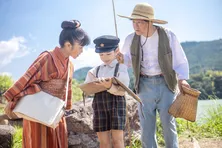 <明日のあんぱん>永瀬ゆずな“のぶ”、阿部サダヲ“草吉”のパンのおいしさに感動…木村優来“嵩”とは仲直り