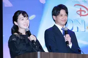 佐野祐子アナウンサー、田村浩平アナウンサー(写真左から)