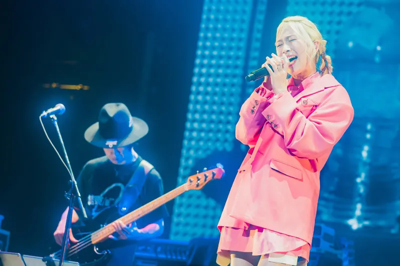 「CENTRAL」の“CENTRAL STAGE”(Kアリーナ横浜)に登場した結束バンド