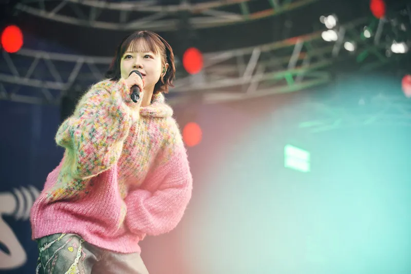 「CENTRAL」の“Echoes Baa”(横浜赤レンガ倉庫)に登場したasmi(from ROOFTOP)