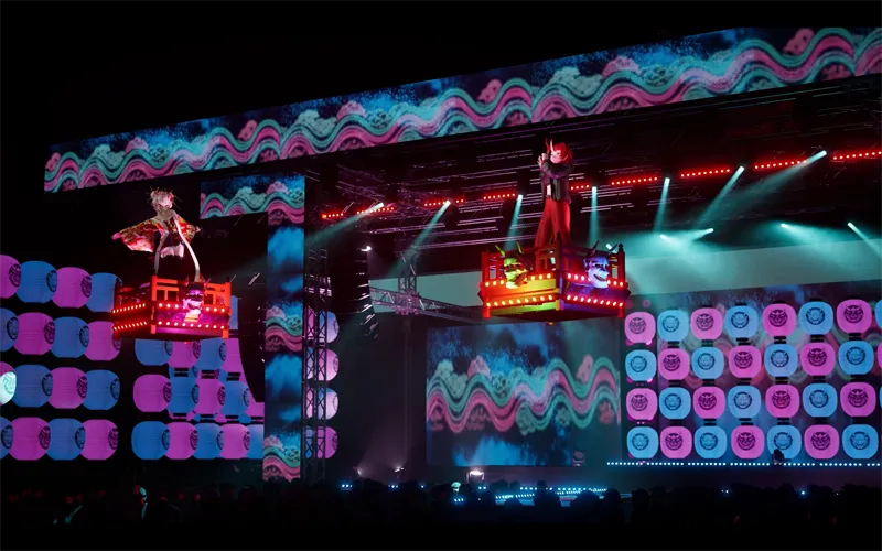 「CENTRAL」の“VIVAL”(KT Zepp Yokohama)に登場したAKAGIMI