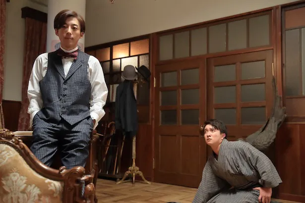 濱田と高橋一生は大河ドラマ「軍師官兵衛」(2014年)で共演している