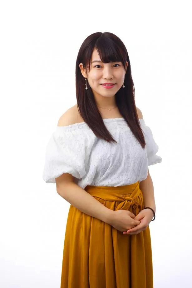 石川はなの友人、丸山美穂を演じた新宿靖菜