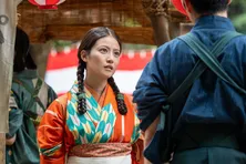 <あんぱん>河合優実“蘭子”が細田佳央太“豪”に向けた表情にSNSは大盛り上がり