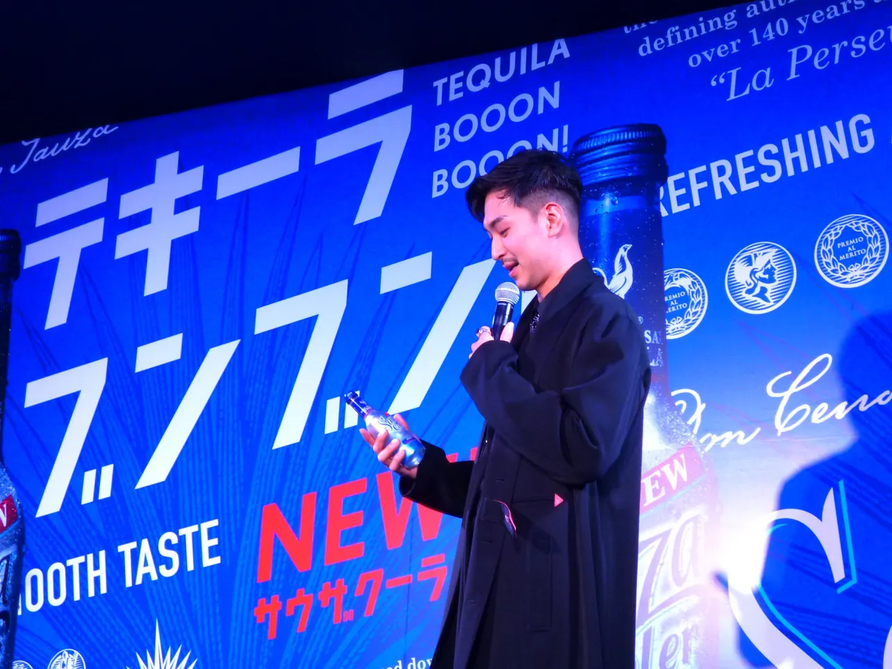 「たくさん友達と一緒に乾杯したいなと思います」と飲む機会が多いことを明かした松田翔太