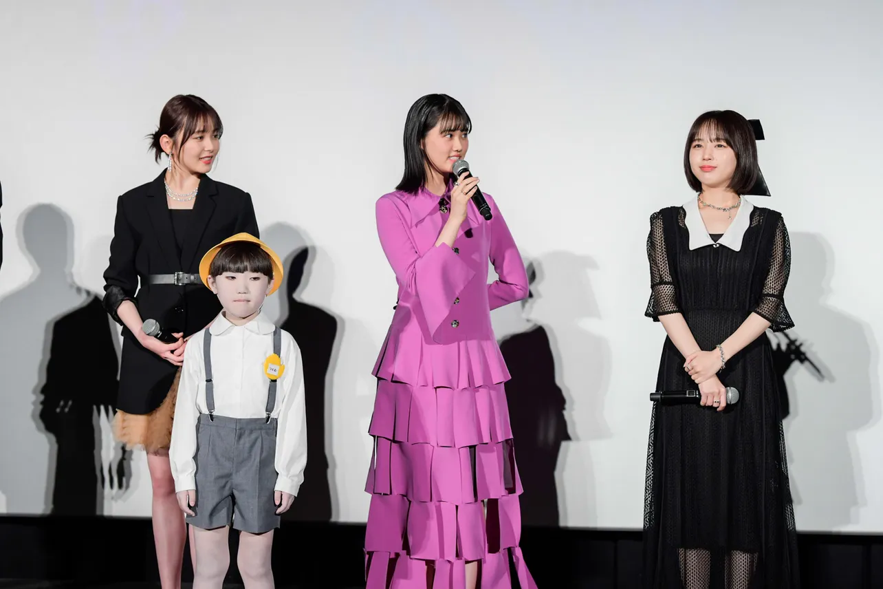 映画「見える子ちゃん」完成披露イベントより