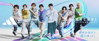 timeleszがアディダスのシリーズ「CLIMACOOL BOUNCE」のイメージモデルに就任