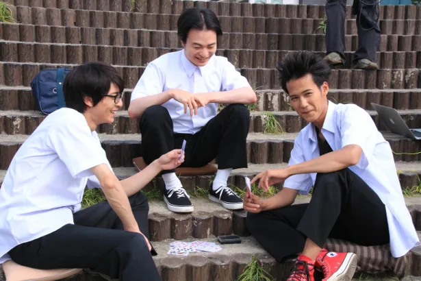 高杉、森永悠希、葉山の3人は本当の男子高校生の放課後のように楽しくおしゃべり