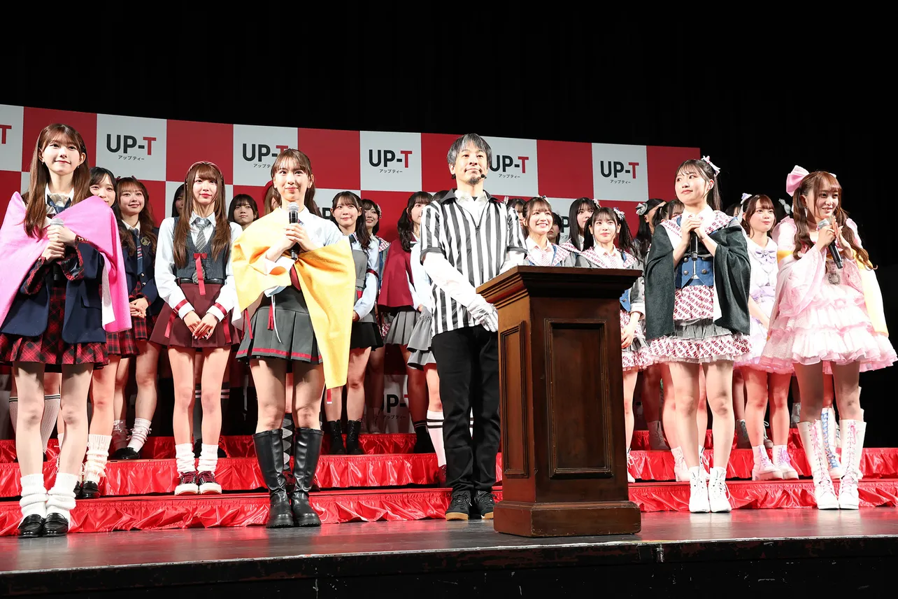 「UP-T新CM発表会見」より