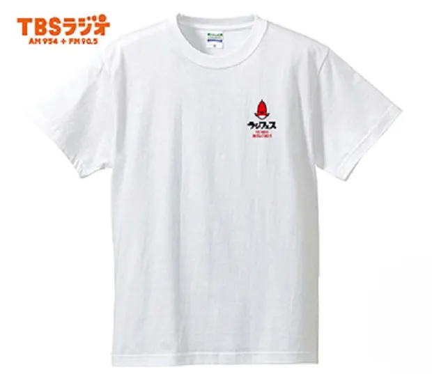 「ラジフェス2017」オリジナルTシャツ/ホワイト　3,500円(税込)