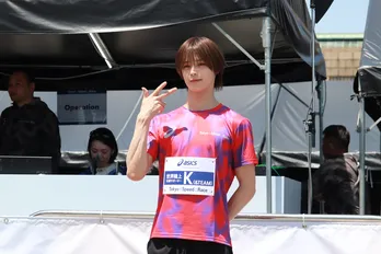 &TEAM・K、5kmのレースを爽やかに完走「走るときはいつも“体はアスリート、顔はアイドル”と意識しています(笑)」