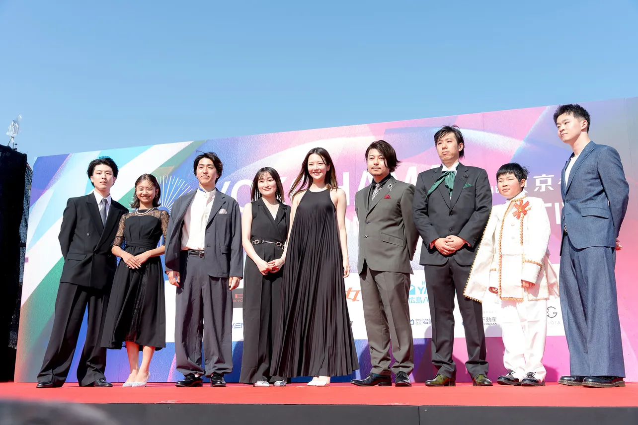 「第3回横浜国際映画祭」レッドカーペットの様子