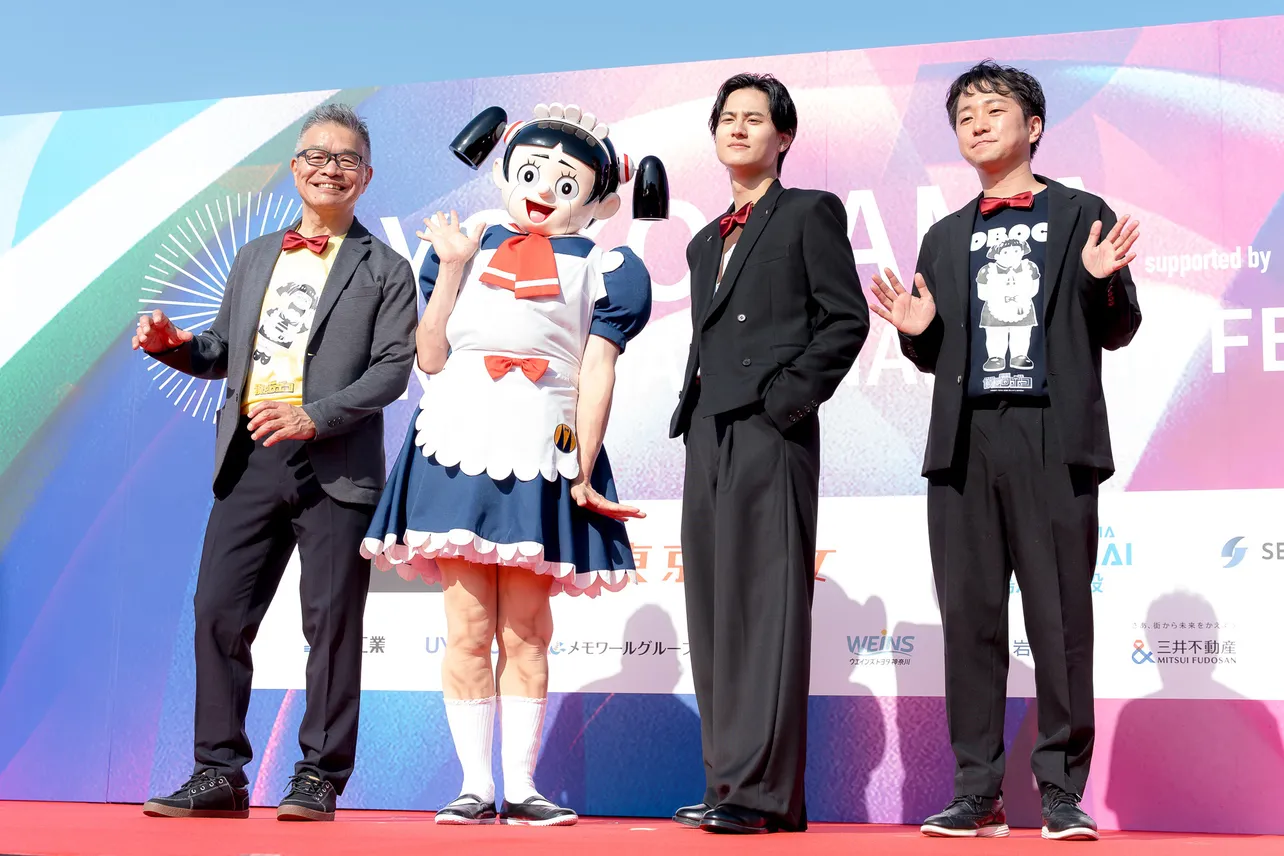 「第3回横浜国際映画祭」レッドカーペットの様子