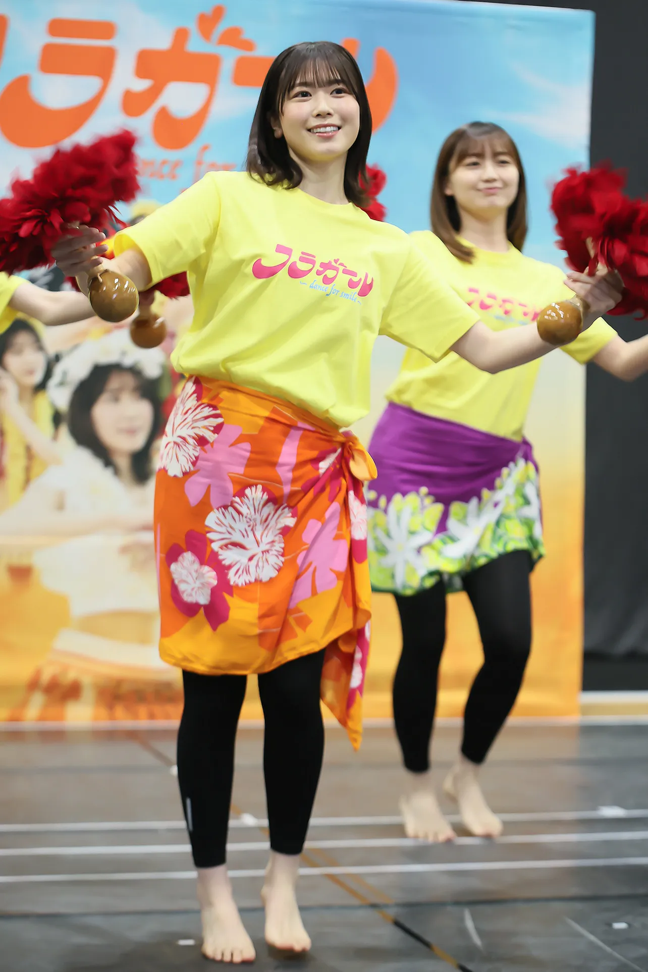 舞台「フラガール - dance for smile -」公開稽古より