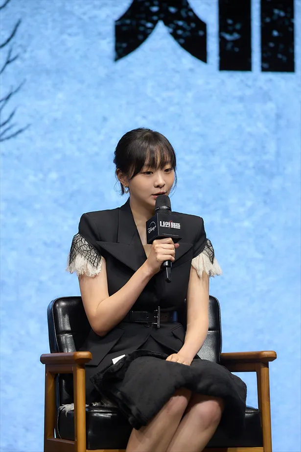 キム・ダミ　「ナインパズル」制作発表会見より