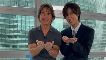<ZIP!>Snow Man阿部亮平がトム・クルーズにインタビュー トムが大好きなジブリ宮崎駿監督デザインの大時計へ案内も
