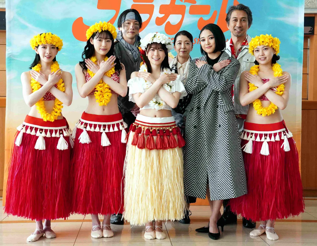 開幕直前取材に登場した面々