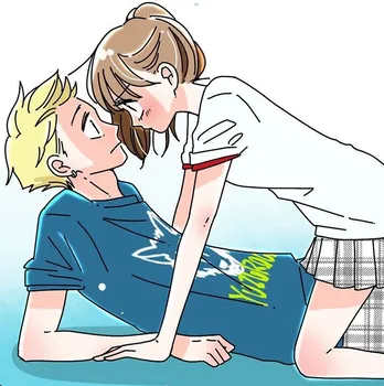 【漫画】好きでもない相手を押し倒して誘惑する女子。しかし、ヤンキーくんの反応は…/あざといちゃんとヤンキーくん(8)