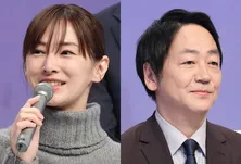 北川景子&大森南朋、素敵な笑顔&かわいいピースのオフショットに「なかよし」の声<あなたを奪ったその日から>