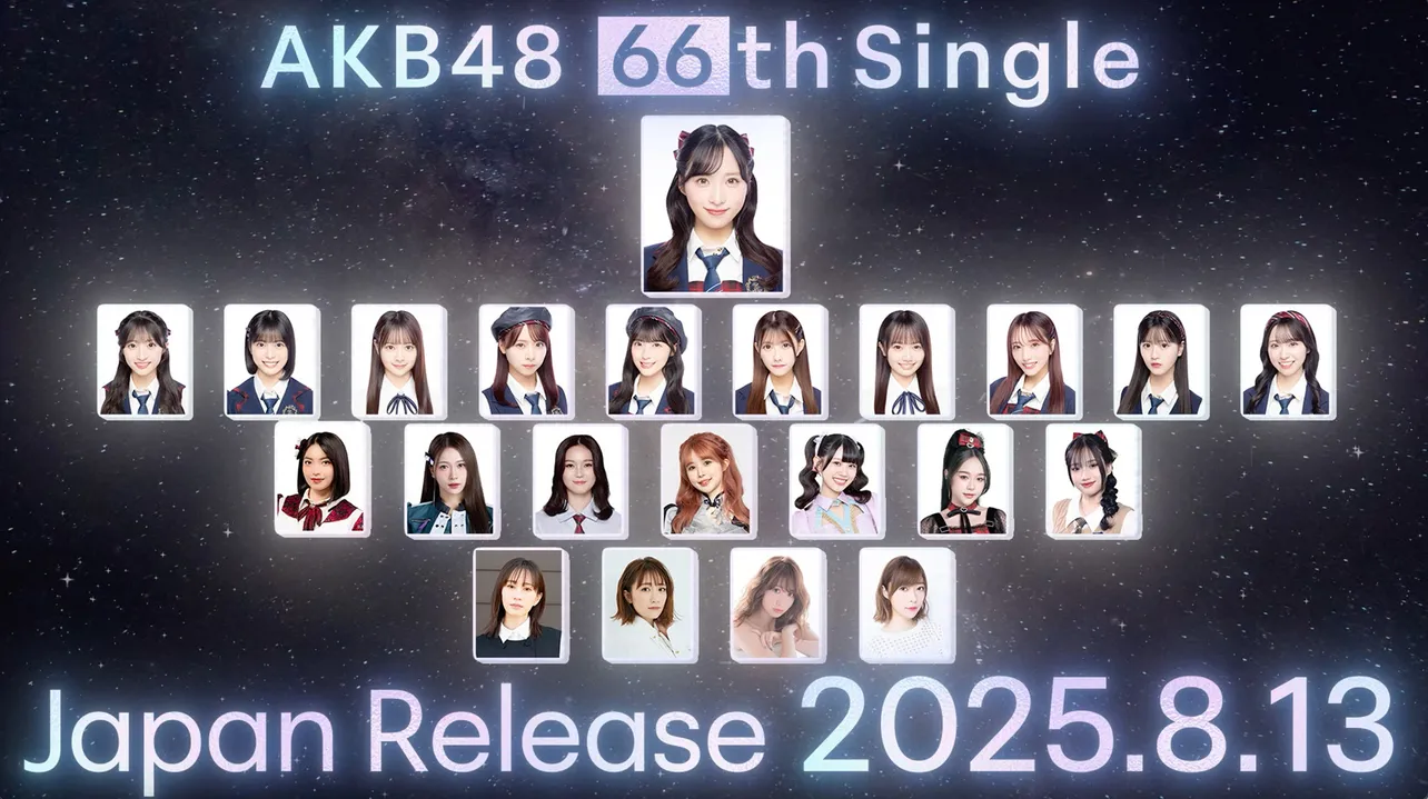 AKB48の20周年記念シングルに前田敦子らOG4人が選抜入り センター