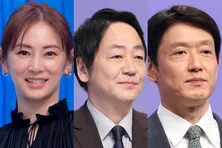 ドラマとのギャップに反響…北川景子&大森南朋&筒井道隆が海を背景に笑顔見せる<あなたを奪ったその日から>