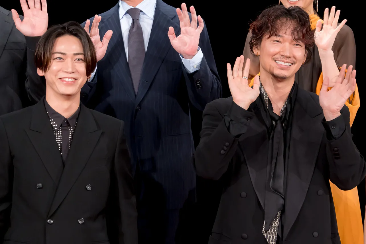 亀梨和也、綾野剛