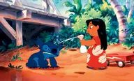 アニメーション映画「リロ＆スティッチ」より