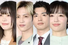 森田望智、岸井ゆきの&白洲迅との仲良しトリオシーンで撮了 志尊淳も駆け付けファンから「お疲れ様でした」の声<恋は闇>