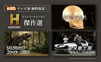 ヒストリーチャンネルの傑作選がテレビ初の無料放送決定　歴史の深みとあふれるロマンを楽しめるラインナップ