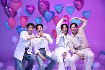 向井康二らキャスト陣が“カップルデートゲーム”で子供のように大はしゃぎ<Dating Game>