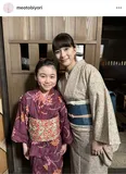 かわいすぎる“直立不動ポーズ”…芳根京子&本田響矢、笑顔の仲良しオフショットに「本当に初々しい」の声＜波うららかに、めおと日和＞
