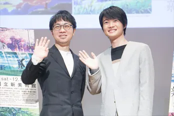 神木隆之介、新海誠展“聖地”での開催に「たまらない場所!」