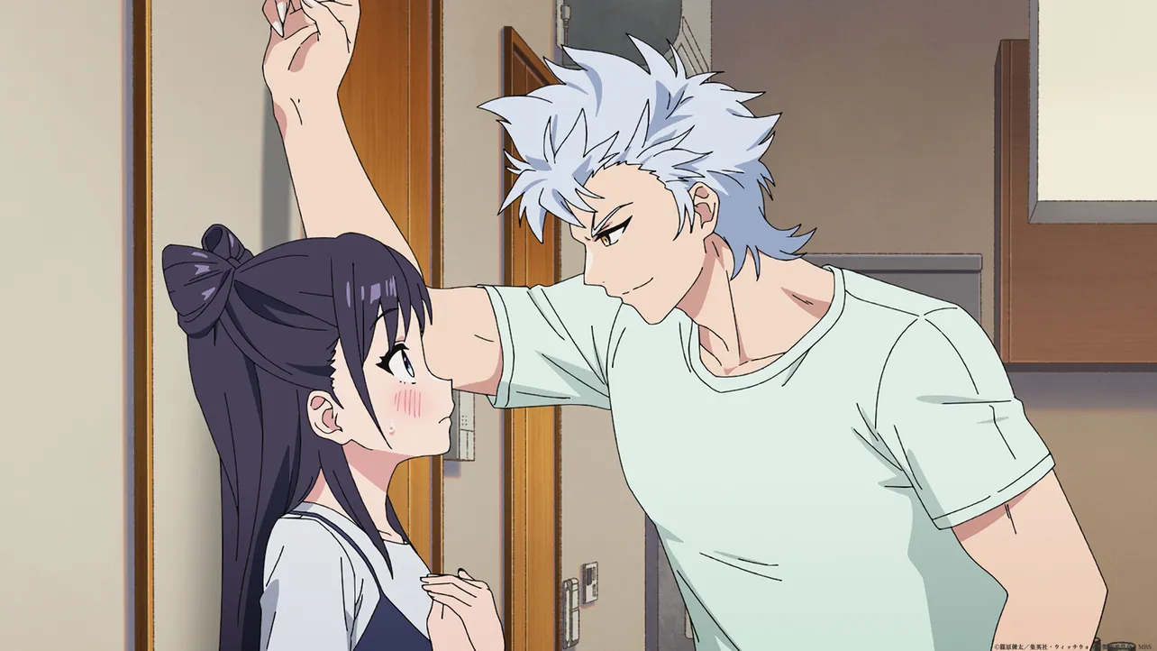 【写真】乙木家でネムに壁ドンするウルフ