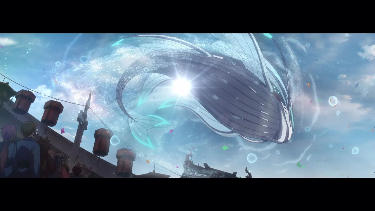 召喚された美しい霊獣