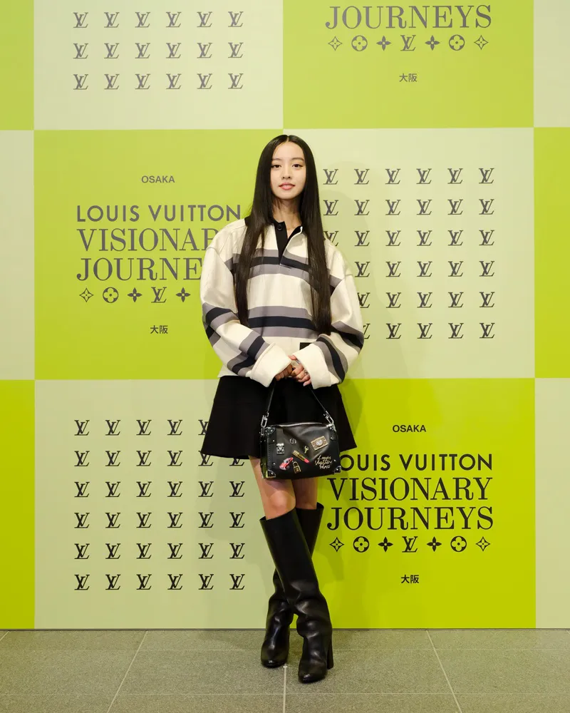 ルイ・ヴィトン「ビジョナリー・ジャーニー」展のプレスイベントに登場したKoki
