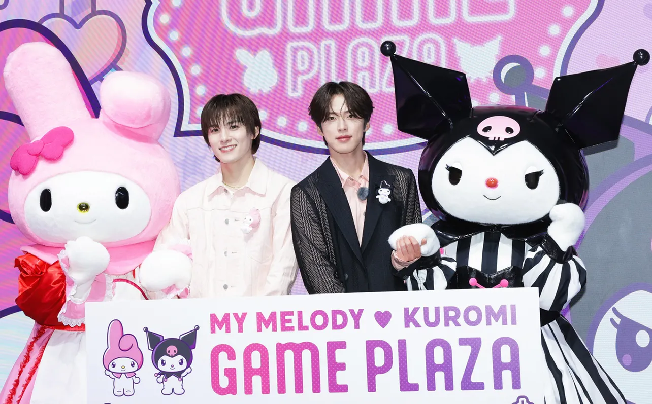 マイメロディ、川西拓実、河野純喜、クロミ(写真左から)