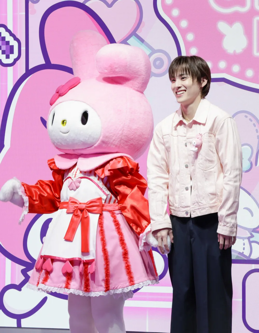 「MY MELODY・KUROMI GAME PLAZA」プレス発表会より