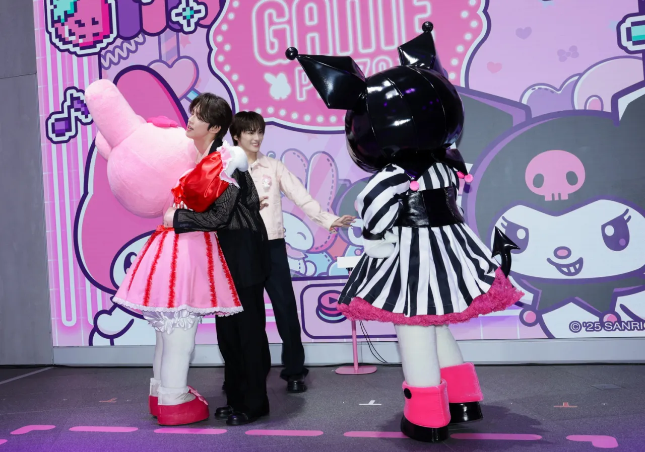 「MY MELODY・KUROMI GAME PLAZA」プレス発表会より