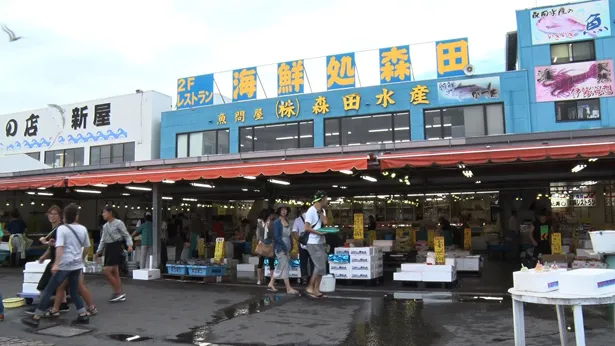 #4以降で訪れる那珂湊おさかな市場