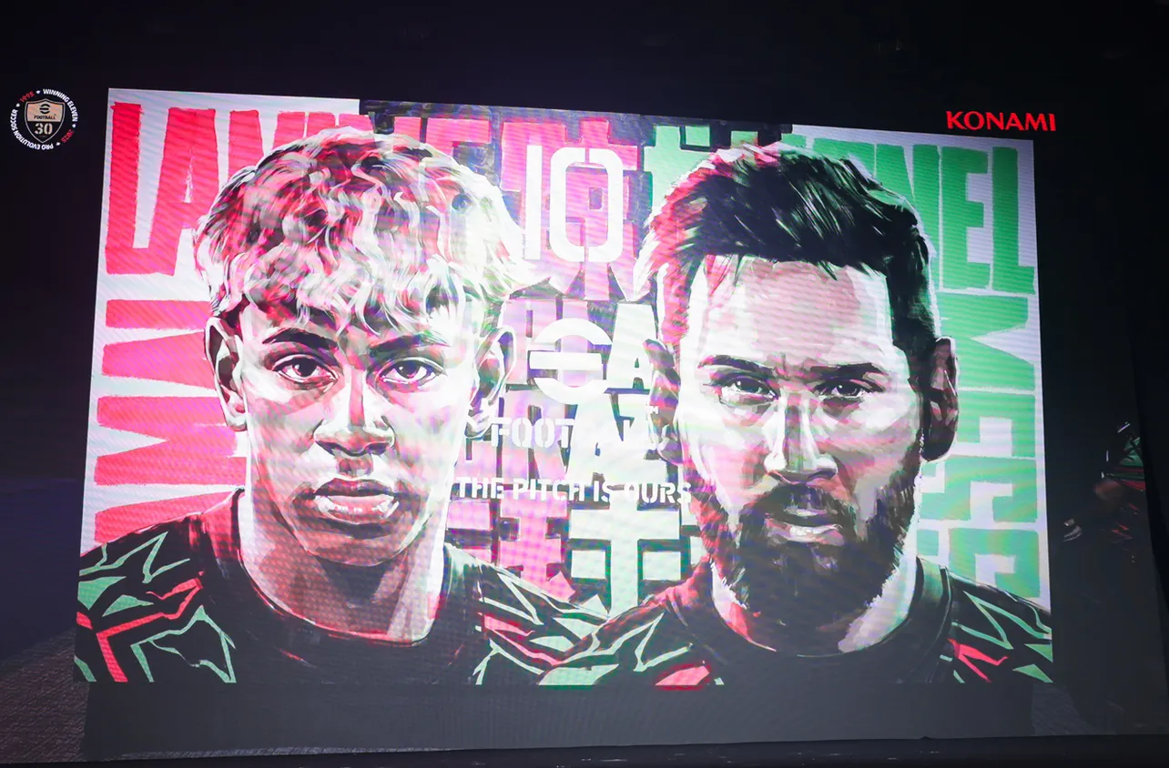 「eFootball シリーズ30周年記念発表会」より