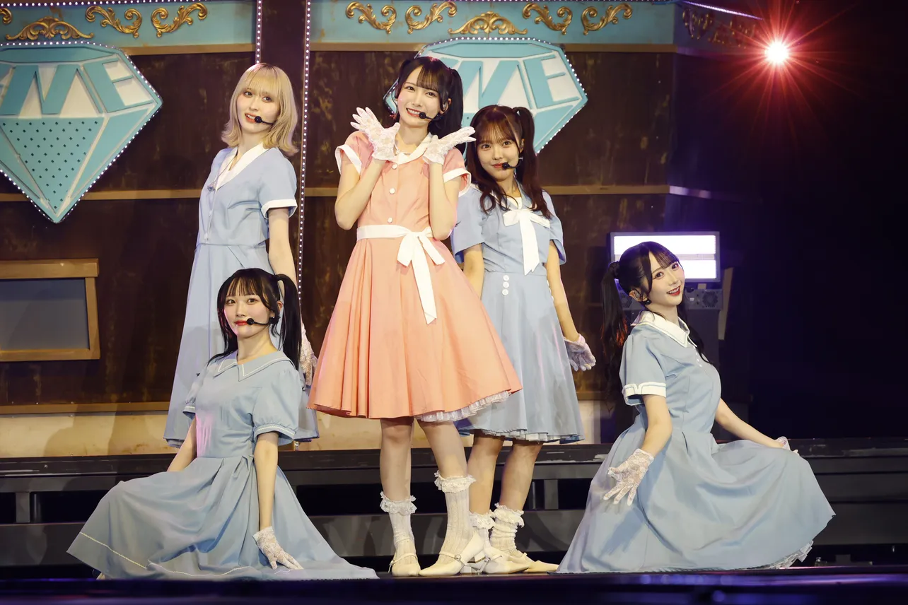 ≠ME全国ツアー2025「We want to find "カフェ樂園"」ファイナル公演が開催