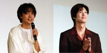 「イヌくん将軍になりきってる!?」成田凌とナ・イヌがゼロ距離の仲良しオフショットを撮影＜初恋DOGs＞