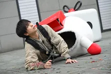 櫻井翔“武蔵”の爆弾ドッキリシーンに「笑わせにきたw」「テレ日さん姿かわいかった」とSNSザワつく<放送局占拠>