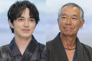 林遣都&柳葉敏郎、タイプの違う笑顔の2ショットに「過去も今もふたりの関係が素敵」の声<明日はもっと、いい日になる>