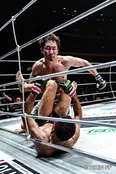 朝倉未来がクレベルに4年前の雪辱果たす「絶対フェザー級のベルトを取りにいきたい」　＜超RIZIN.4 試合後インタビュー＞