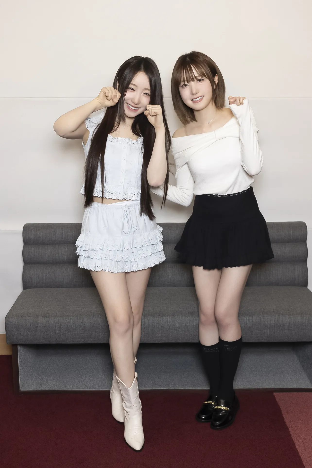 SAY MY NAMEのMEI(写真左)とHITOMI