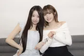 SAY MY NAMEのMEI(写真左)とHITOMI